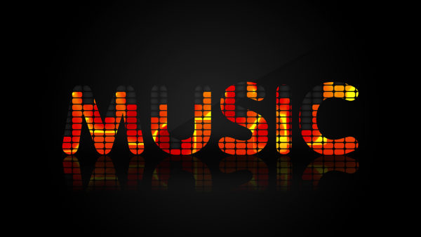 Music надпись