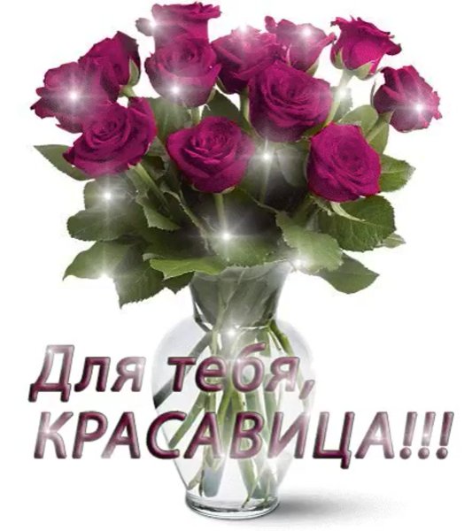 Цветочки для красотки