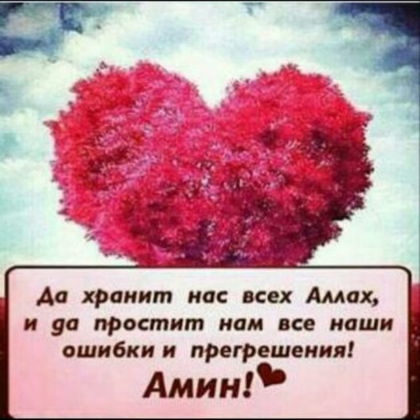 Да хранит вас Аллах