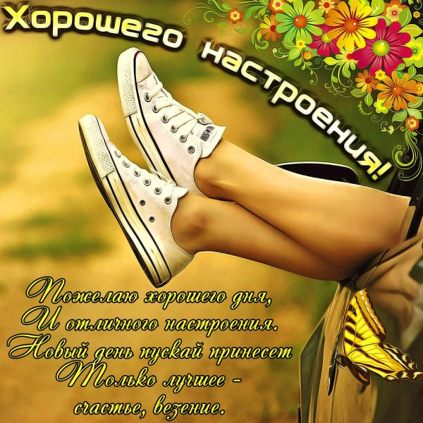 Хорошего дня и отличного настроения
