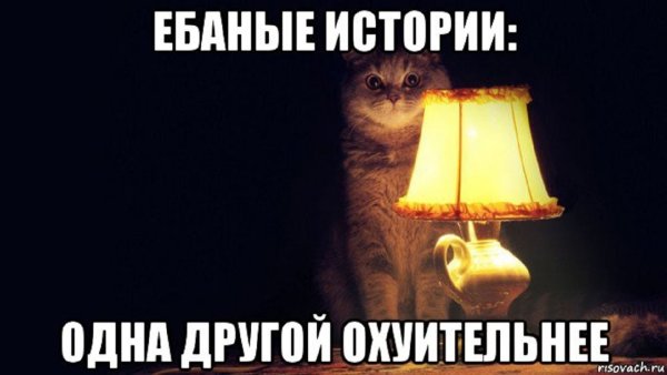 Настало время занимательных историй