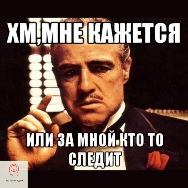 За мной следят Мем