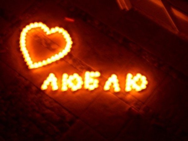 Люблю тебя мой зая