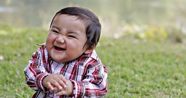 Ехидный малыш