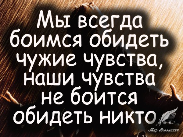 Цитаты про обиду