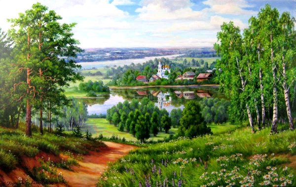 Есенина гой ты Русь моя родная