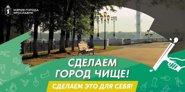 За чистоту города баннер