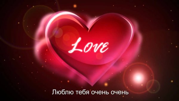 Я тебя люблю