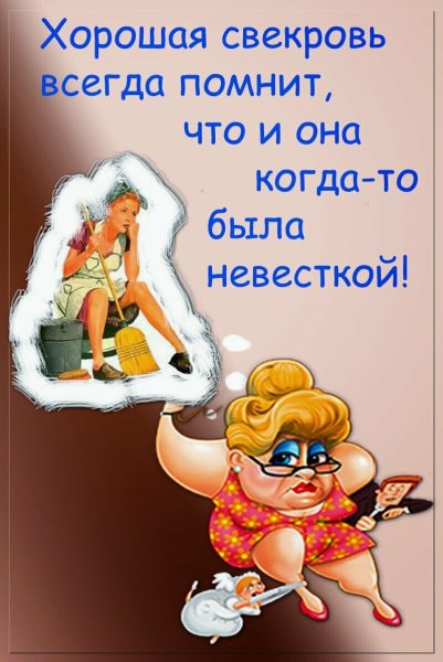 Приколы про свекровь