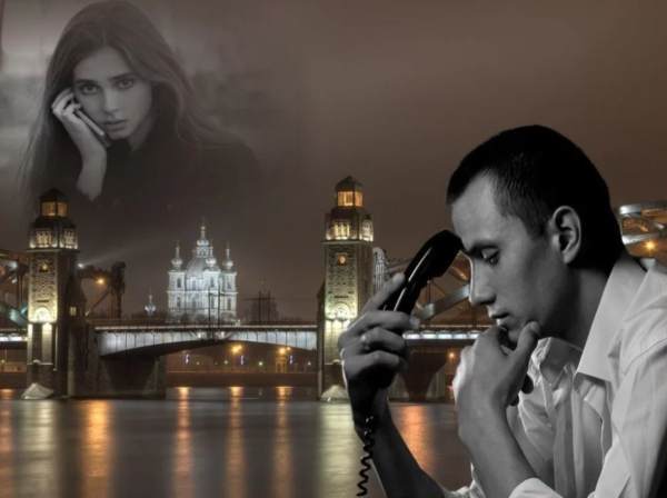 Парень думает о любимой