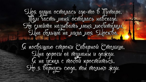Высказывания про Санкт-Петербург