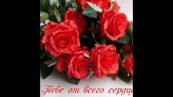 Розы для прекрасного человека