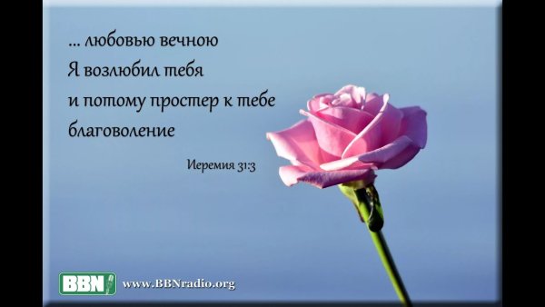 Любовью вечною я возлюбил тебя