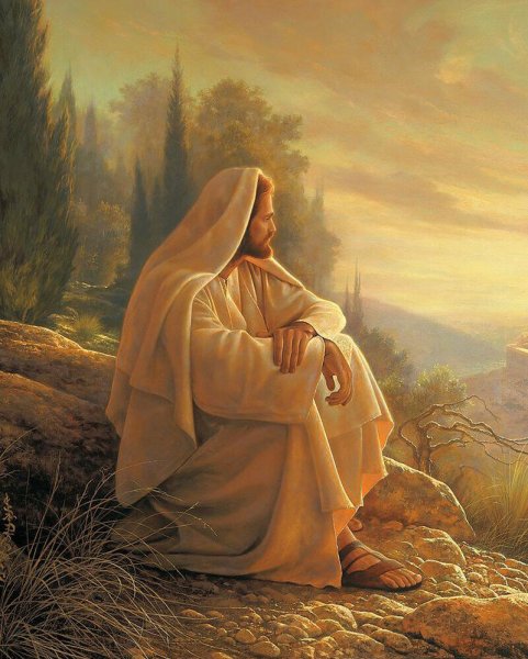 Иисус Христос картины Грег Олсен