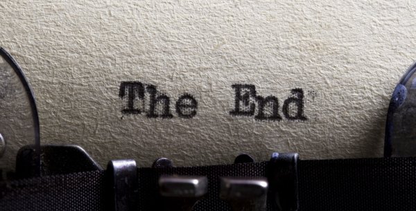 The end надпись