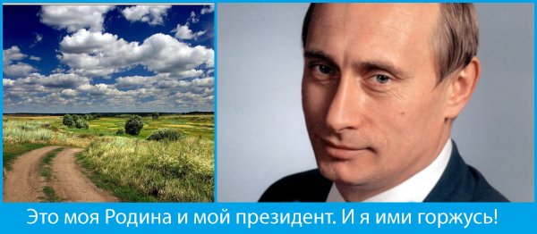 Путин мой президент