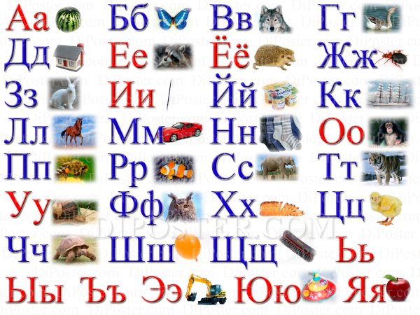 Азбука в картинках