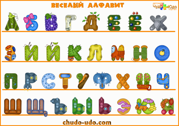 Необычные буквы алфавита