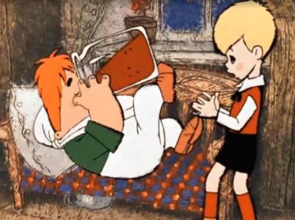 Малыш и Карлсон мультфильм 1968