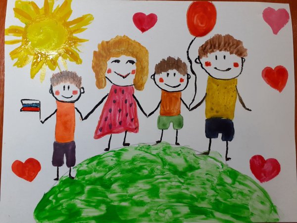 Конкурс наша дружная семья