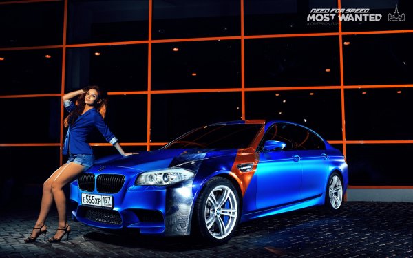 BMW m5 girls