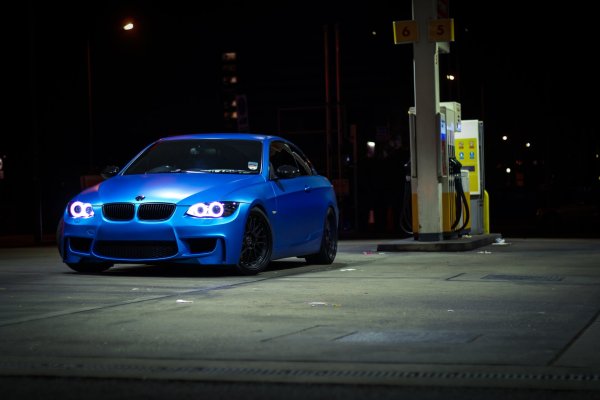 BMW e93m Blue