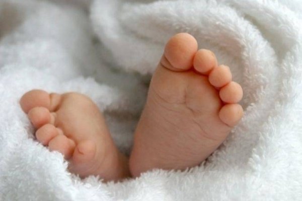 Пяточки новорожденного