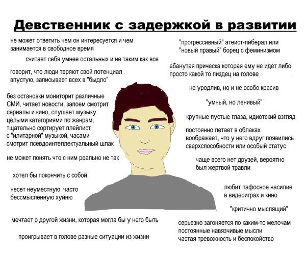 Девственник с задержкой