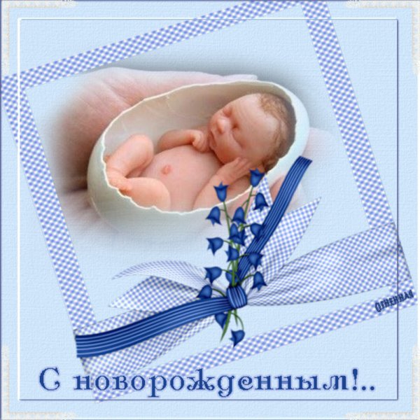 Конверт с рождением внука