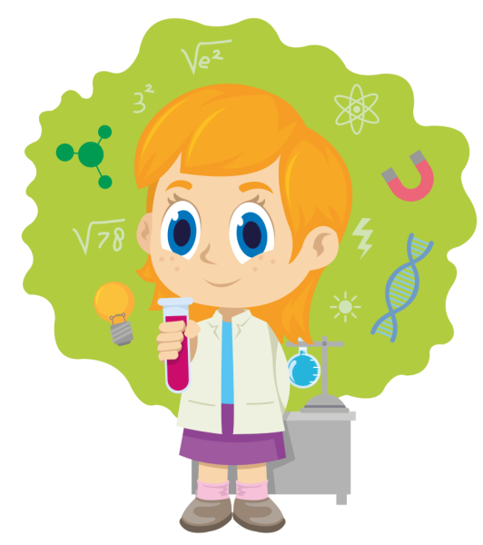Клипарт ученый для детей