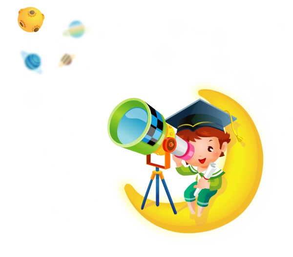 Дети исследователи без фона