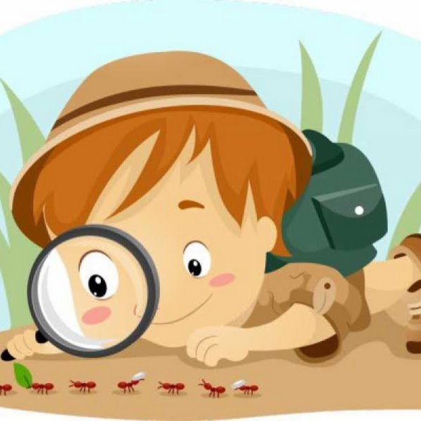 Исследователь с лупой