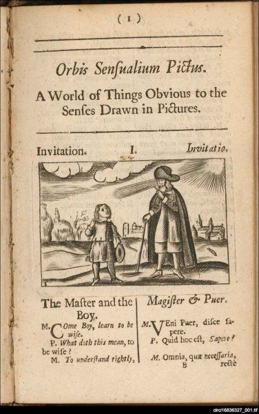 Книга Orbis pictus