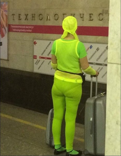 Самые безумные Наряды в метро