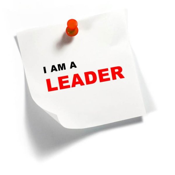 I am a leader надпись