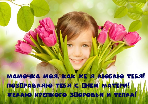 С днем мамы мама я тебя люблю