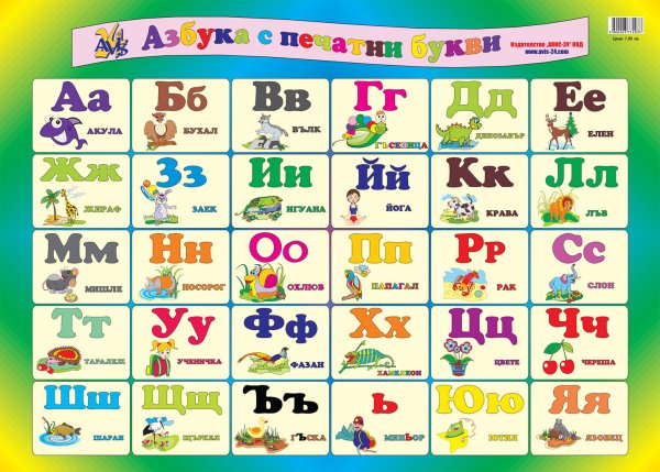 Сказочная Азбука плакат