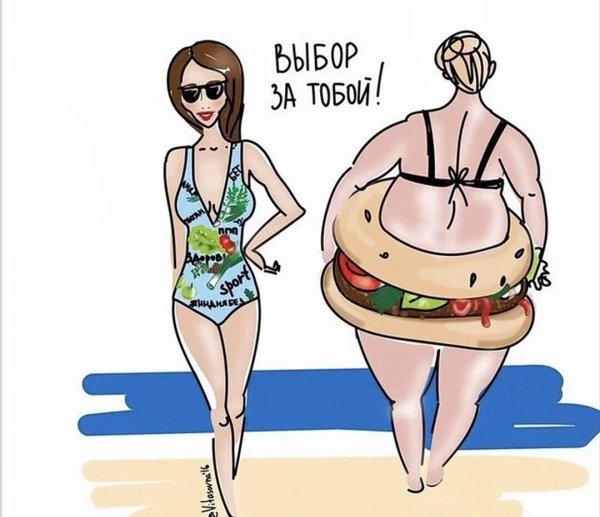 Мотиваться для похудения