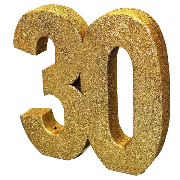 Цифра 50 серебряная
