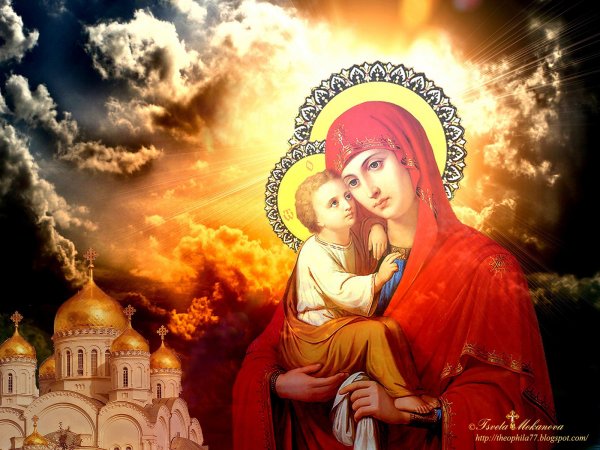 Икона Божией матери царица Небесная