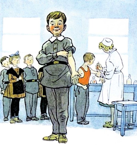 «Прививка» Сергея Михалкова.