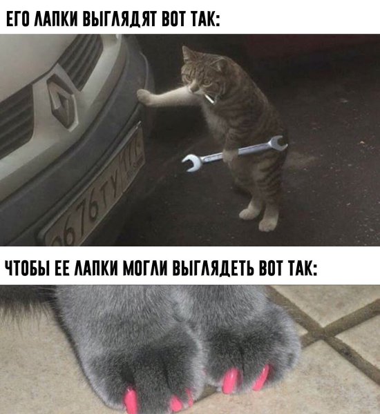 Его руки выглядят так чтобы ее руки выглядели так