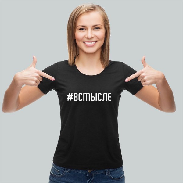 Черный топ для девушки