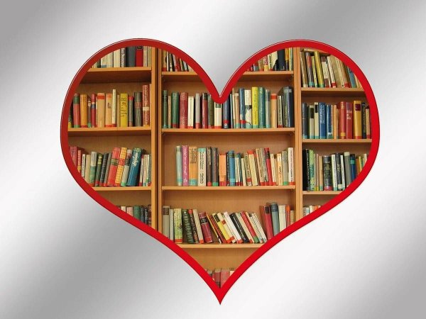 Книжки в библиотеке