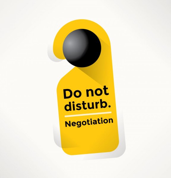 Do not Disturb на двери