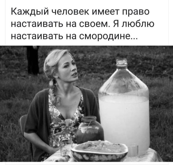Каждый имеет право настаивать на своем лично я настаиваю на рябине