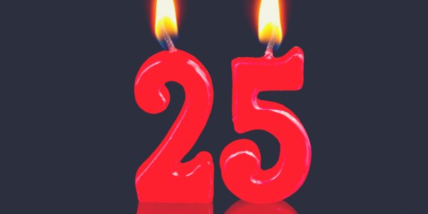 25 Юбилей цифры