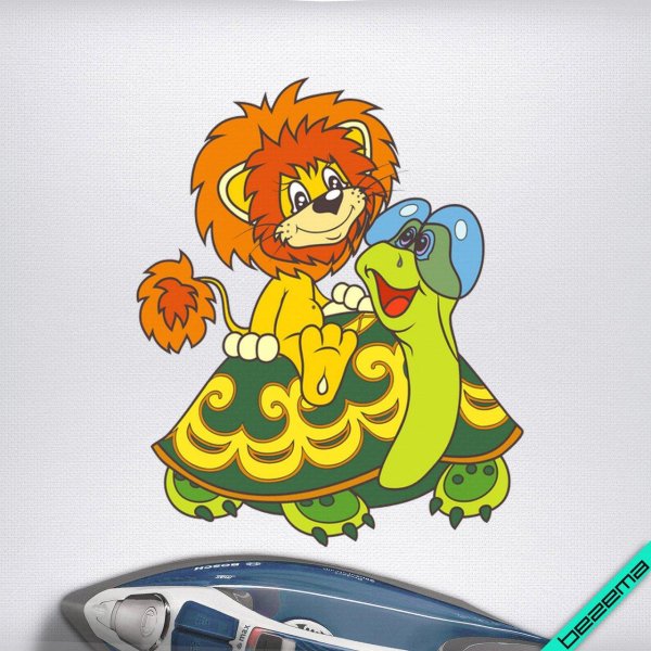 Львенок и черепаха