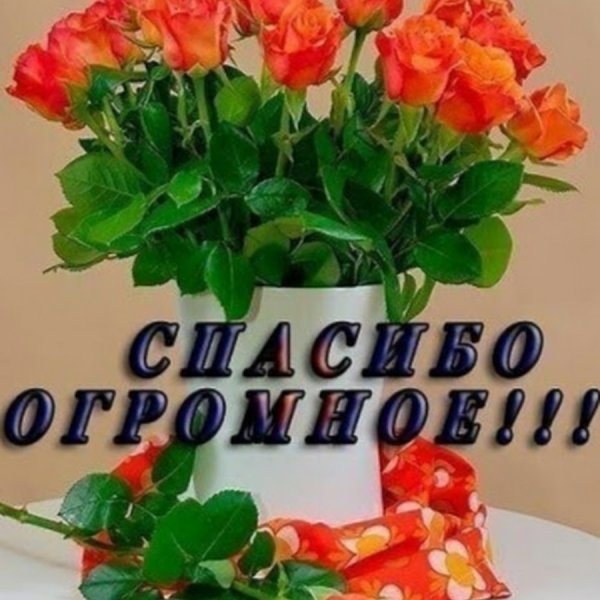 Открытки с благодарностью