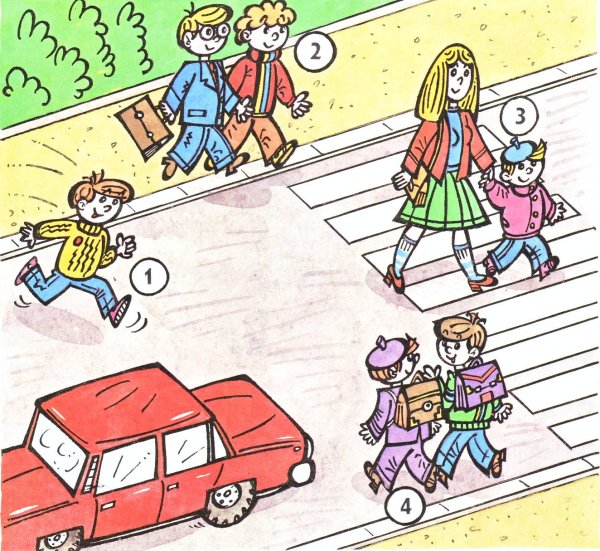 Ситуации ПДД для дошкольников